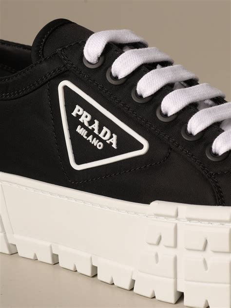 prada sneakers logo|designer Prada sneakers.